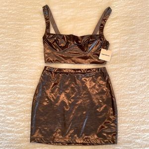 Revolve Superdown two piece dress